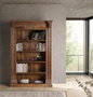 GINER Y COLOMER Librería de madera de mango y madera recuperada